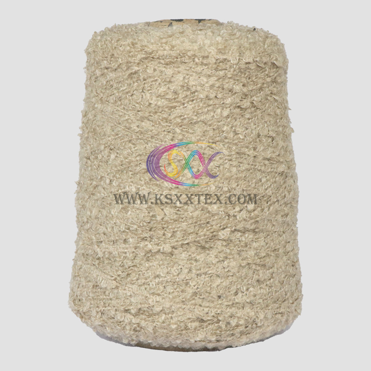 Pure color loop yarn