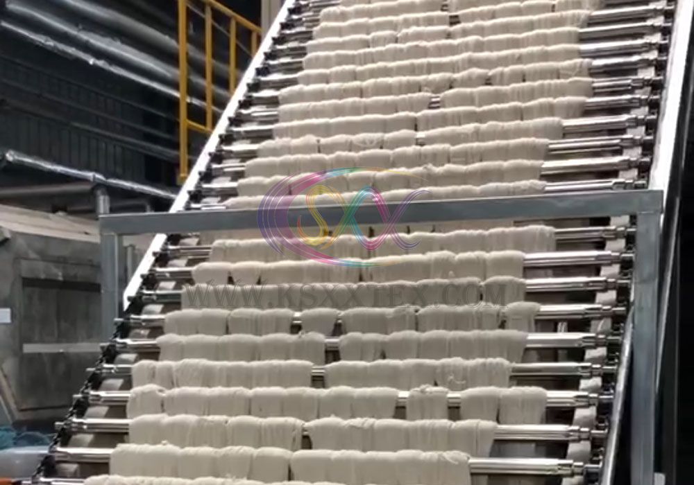 Hank Dyed Yarn Drying System