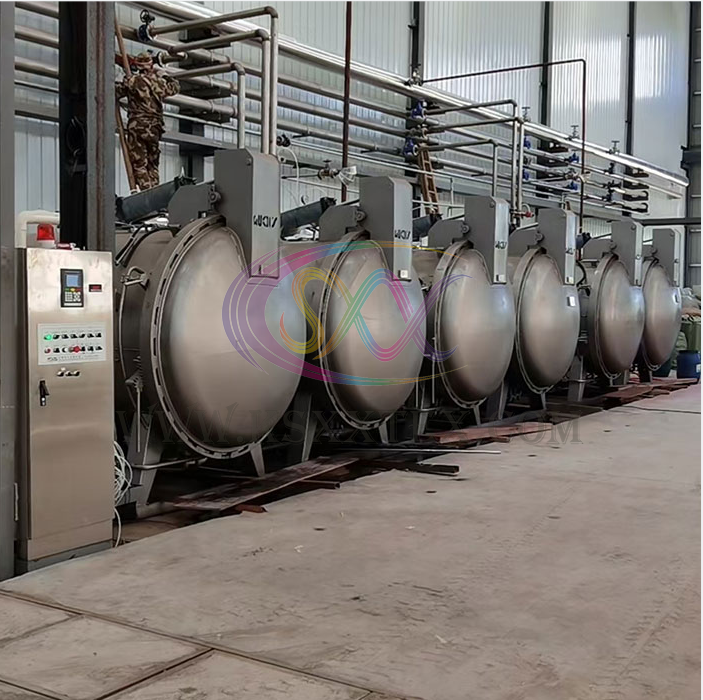 chenille Dyeing Technology and equipment improvements 